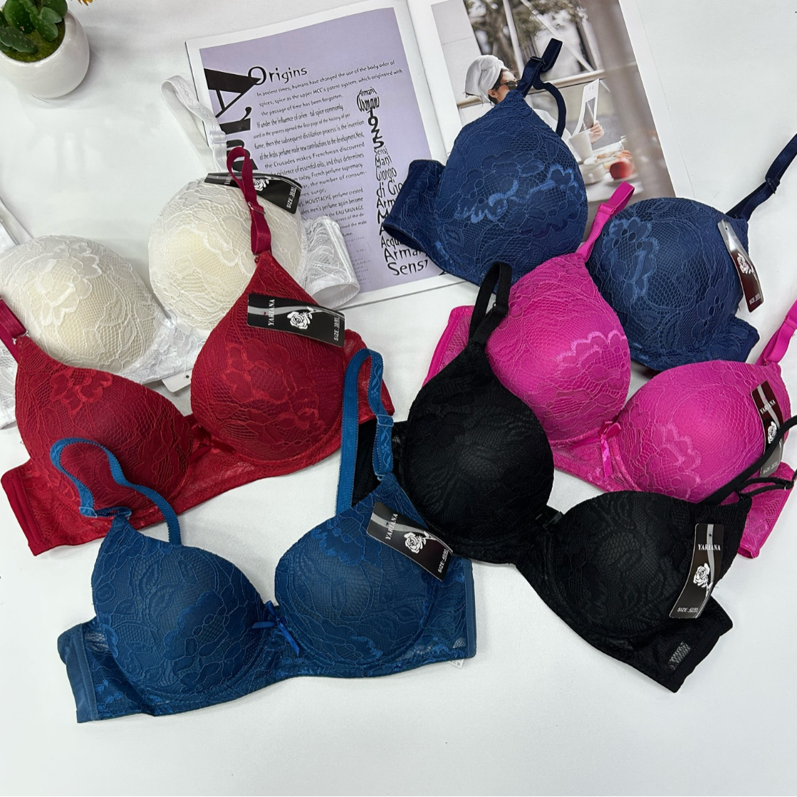 外贸出口中东非洲现货女士大码文胸内衣舒适透气聚拢提拉蕾丝杯面