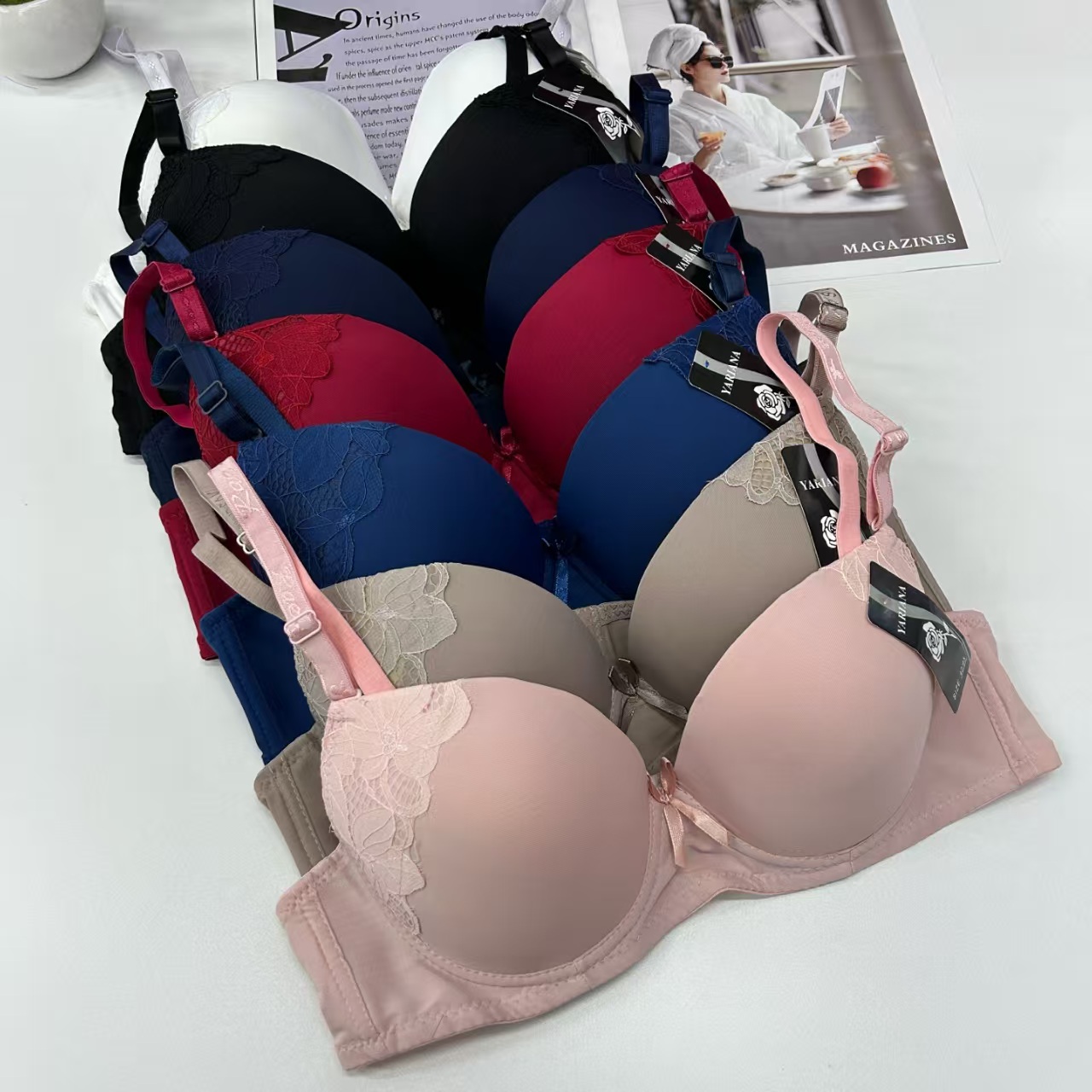 外贸出口中东非洲现货性感女士文胸内衣提拉舒适透气聚拢运动文胸