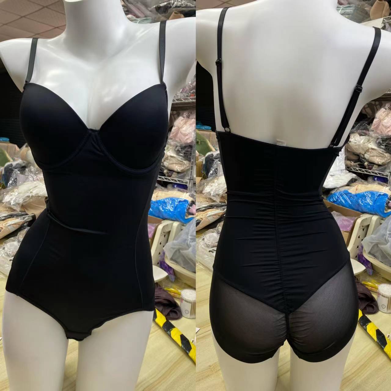 库存清仓混款欧美外贸情趣蕾丝带钢圈连体衣情趣内衣性感透明胸罩