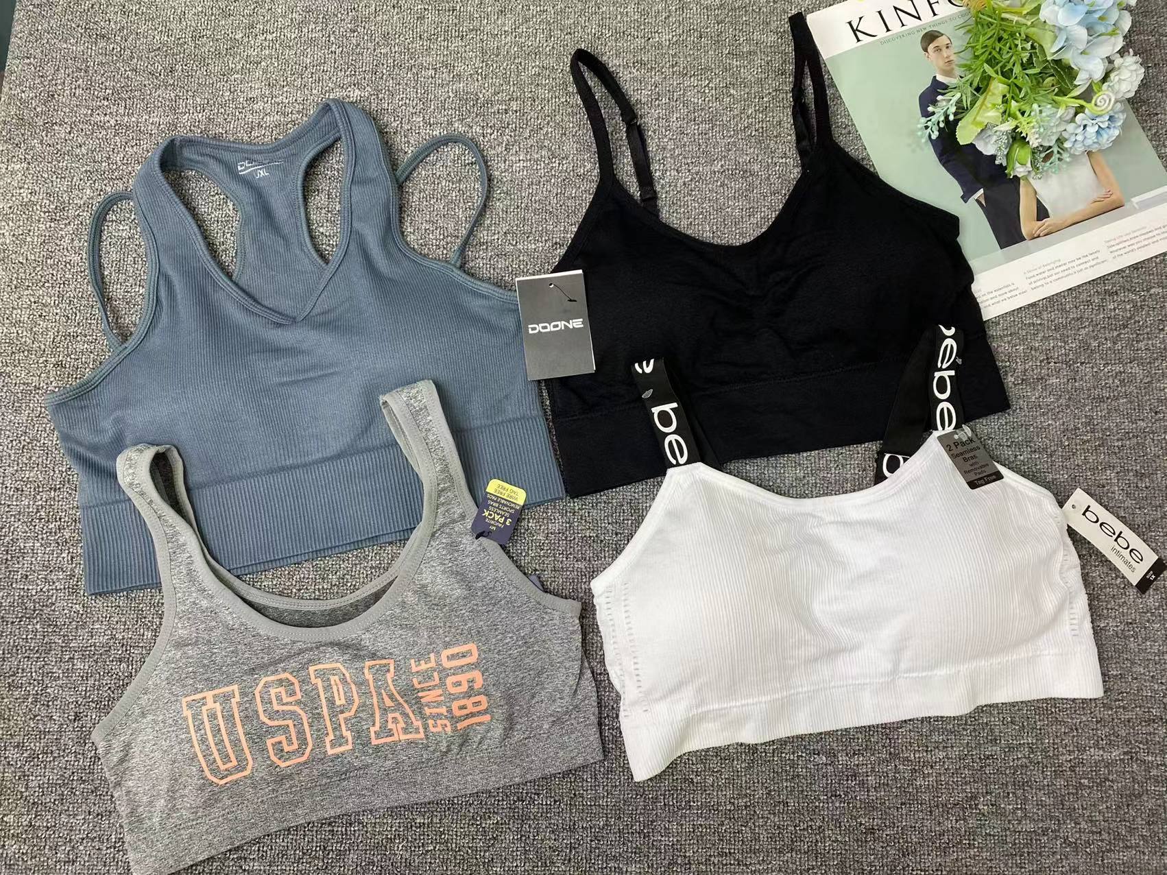 库存清仓处理外单美背尾单杂款美背高质量舒适运动瑜伽多款式批发