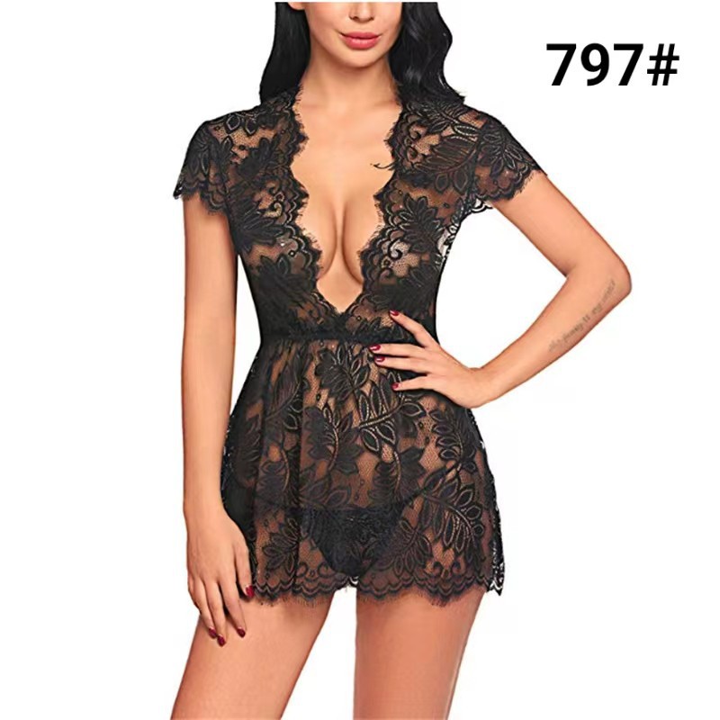 库存情趣内衣外贸情趣内衣性感蕾丝花边加大码情趣内衣情趣睡衣