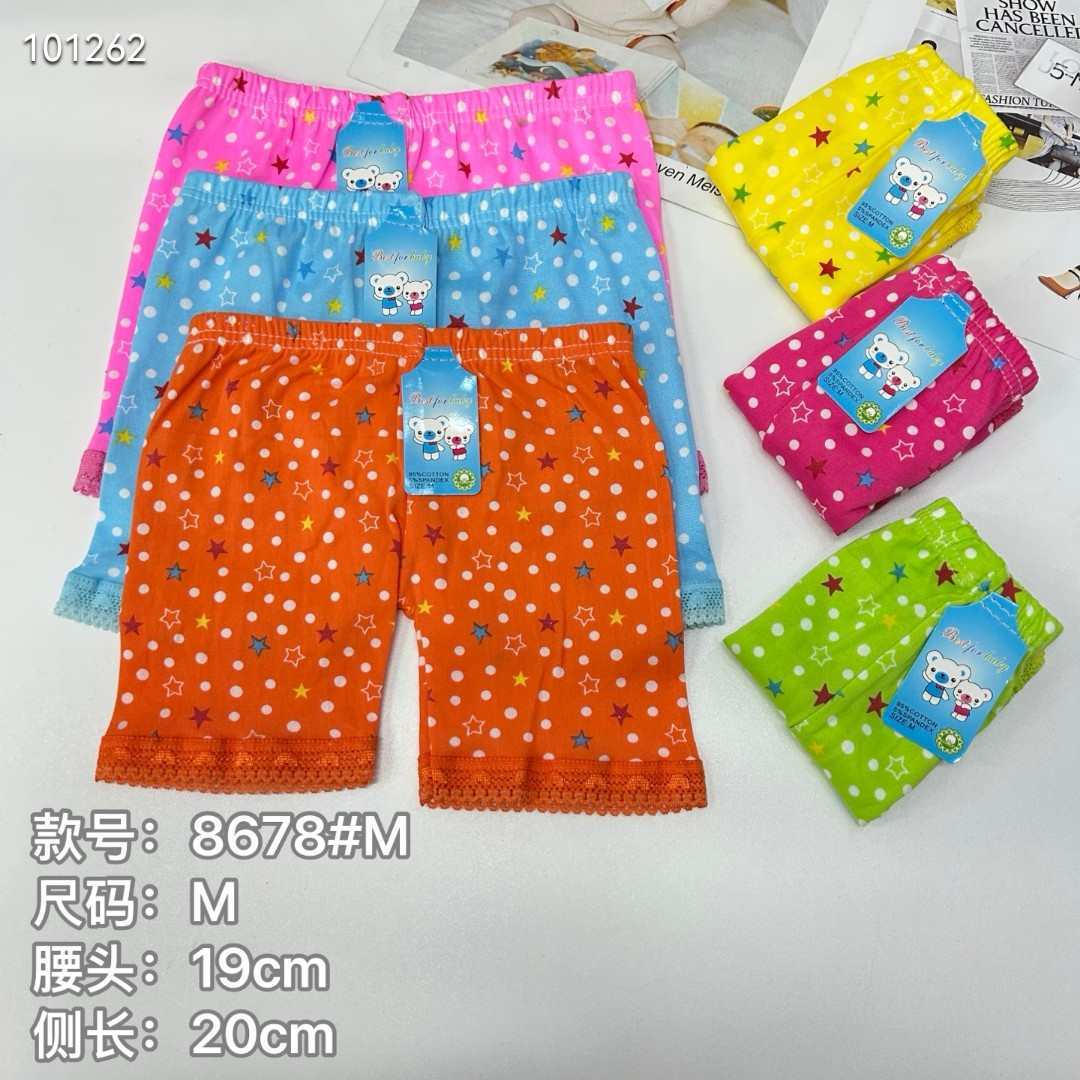 女童安全裤内裤女打底裤防走光外贸非洲热销五分裤可外穿打底裤