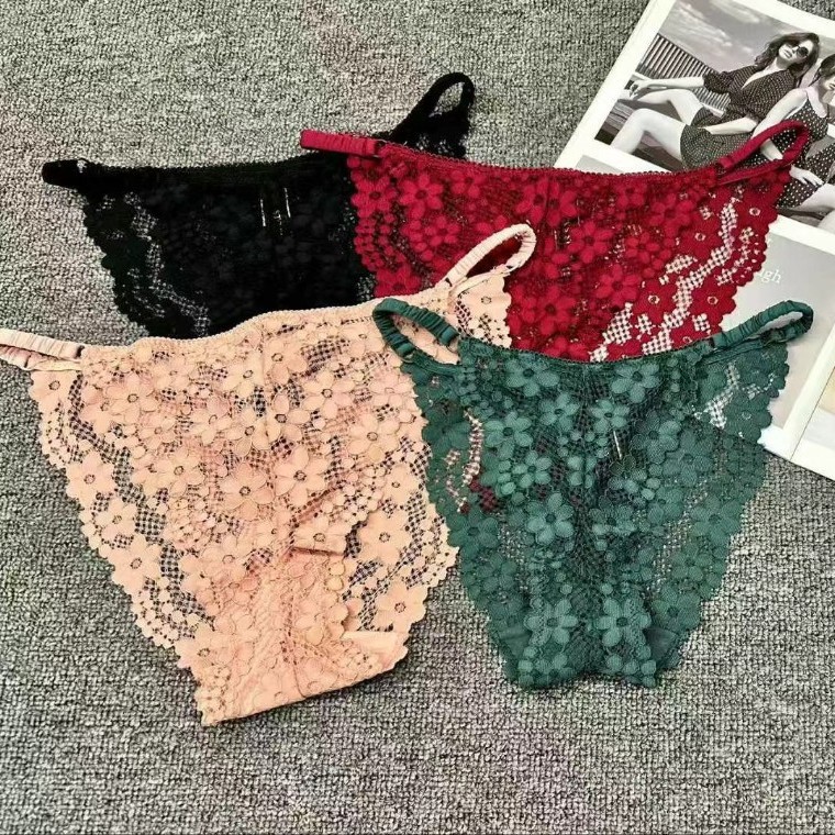 欧美外贸性感蕾丝性感情趣内裤透气性感情趣内衣三角裤女士内裤