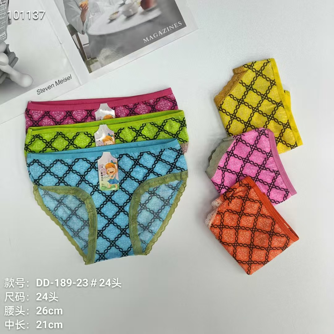 内裤儿童内裤非洲热销儿童内裤出口南美洲舒适透气童内裤女三角裤