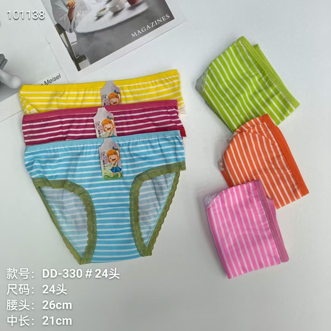 女童内裤儿童内裤牛奶丝三角裤1-12岁宝宝内裤非洲热销内裤女出口