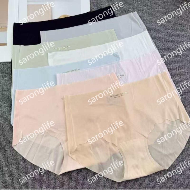 外贸出口中东非洲库存无痕冰丝女士面膜裤舒适型少女透气性感内裤