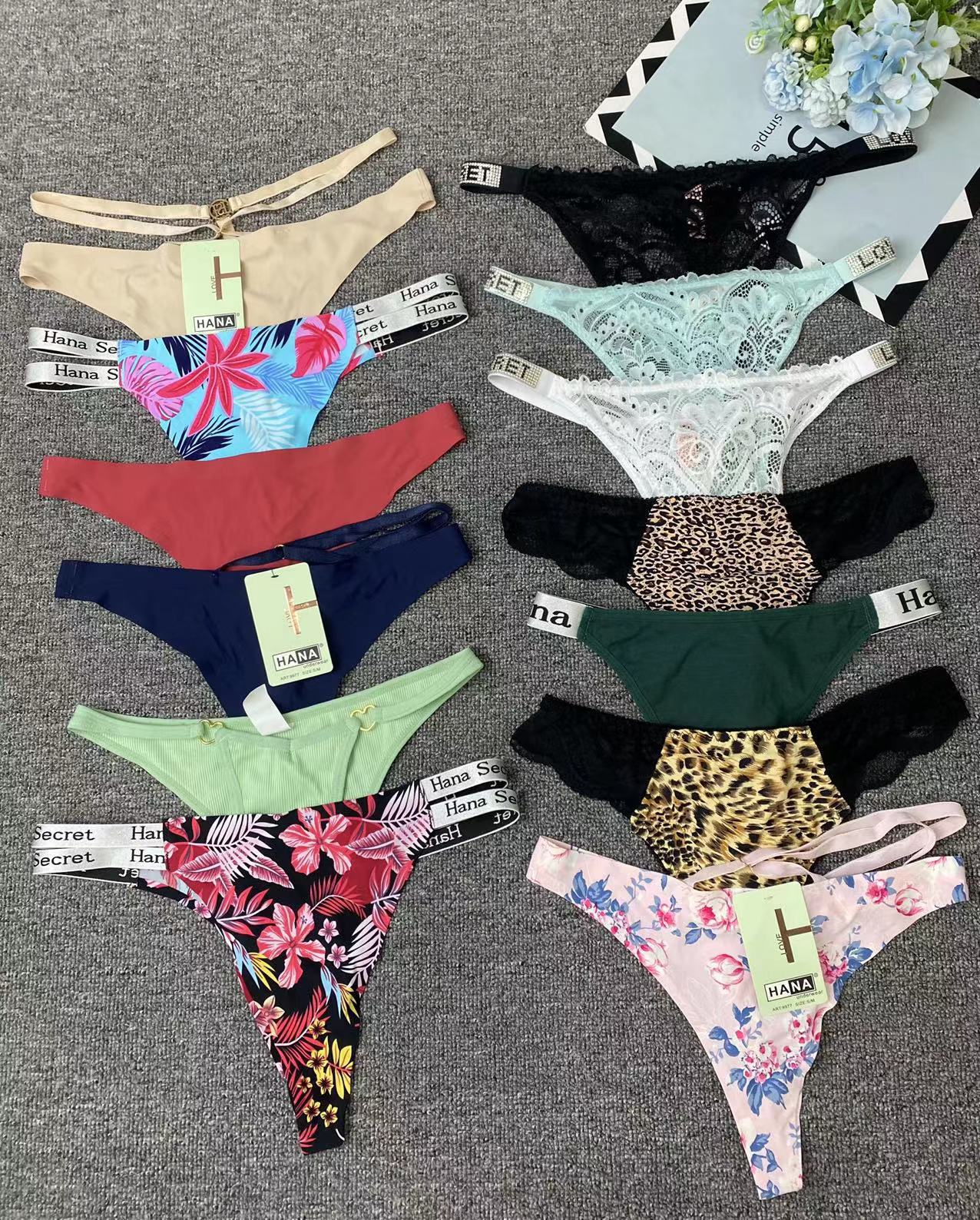 外贸出口尾单混合款杂款内裤无痕内裤性感内裤女士时尚情趣丁字裤