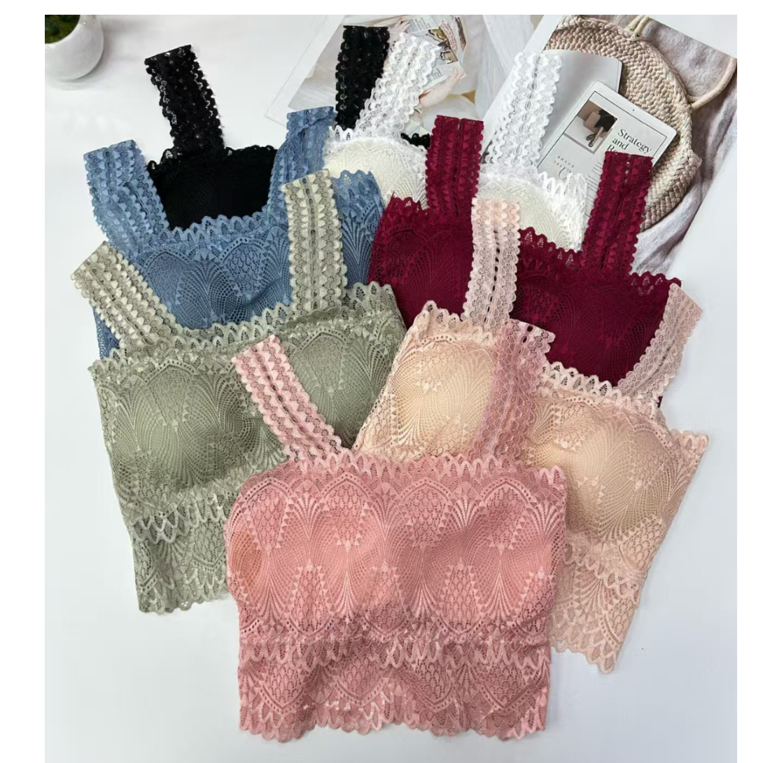外贸出口中东非洲吊带背心女宽带背心舒适蕾丝杯面性感情趣内衣女