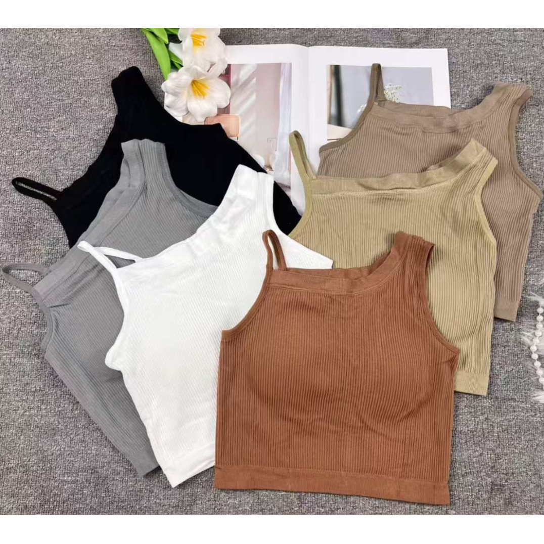 外贸库存吊带辣妹露肩内衣吊带背心女性感外穿内搭打底衫吊带上衣